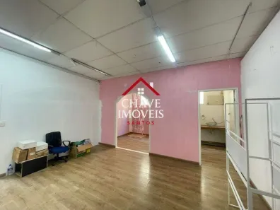 Sala Comercial para alugar, 30m² no Gonzaga, Santos