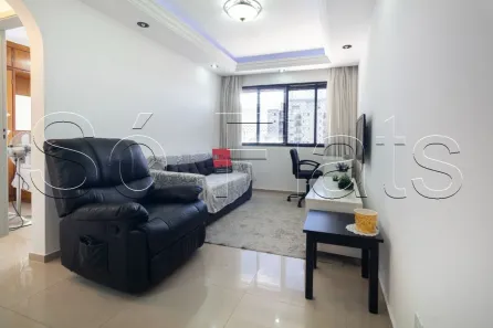 Apartamento com 1 Quarto para alugar, 43m² no Moema, São Paulo