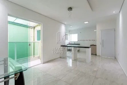 Sobrado com 2 Quartos para alugar, 90m² no Campestre, Santo André