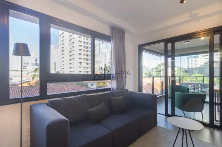 Apartamento com 1 Quarto para alugar, 85m² no Pinheiros, São Paulo