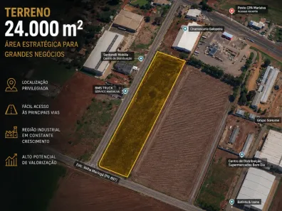 Lote/Terreno à venda, 24000m² no Parque Industrial Um, Marialva