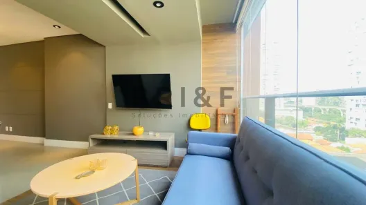 Apartamento com 1 Quarto para alugar, 41m² no Brooklin Paulista, São Paulo