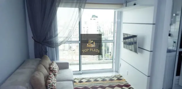 Flat com 1 Quarto para alugar, 48m² no Vila Nova Conceição, São Paulo