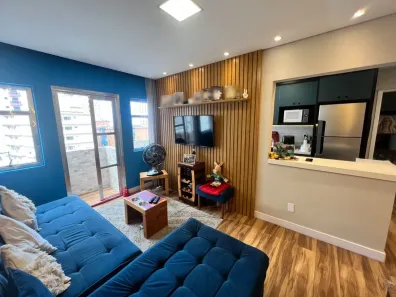 Apartamento com 1 Quarto à venda, 51m² no Boqueirão, Praia Grande