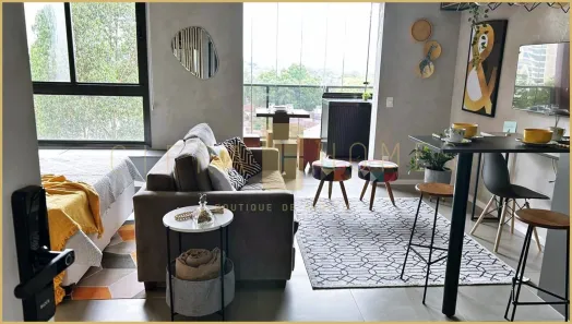 Apartamento com 1 Quarto para alugar, 47m² no Cerqueira César, São Paulo