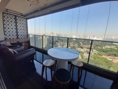 Flat com 1 Quarto para alugar, 48m² no Pinheiros, São Paulo