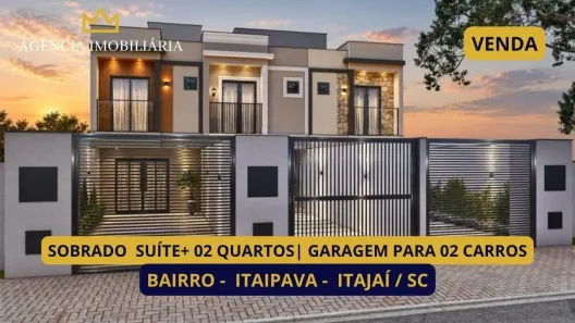 Sobrado com 3 Quartos à venda, 86m² no Itaipava, Itajaí