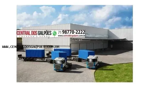 Galpão/Depósito/Armazém para alugar, 10000m² no São Cristóvão, Salvador