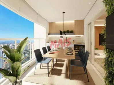 Apartamento com 3 Quartos à venda, 227m² no Ponta da Praia, Santos