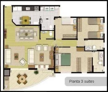 Apartamento com 4 Quartos à venda, 122m² no Tamboré, Santana de Parnaíba
