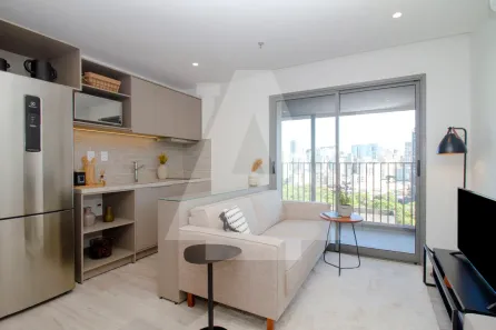 Apartamento com 1 Quarto para alugar, 45m² no Higienópolis, São Paulo
