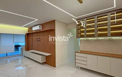 Apartamento com 3 Quartos para alugar, 89m² no Boqueirão, Santos