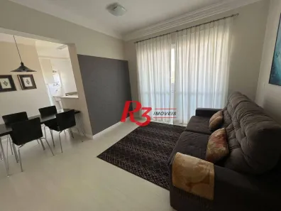 Apartamento com 2 Quartos para alugar, 82m² no Gonzaga, Santos