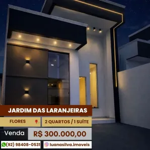 Apartamento com 2 Quartos à venda, 54m² no Flores, Manaus
