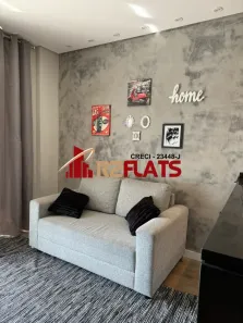 Flat com 1 Quarto para alugar, 33m² no Santo Amaro, São Paulo