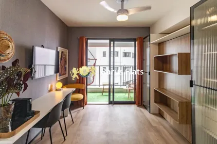 Flat com 1 Quarto para alugar, 25m² no Vila Mariana, São Paulo