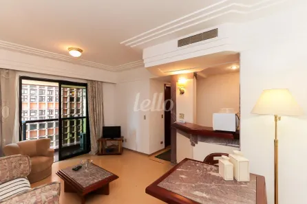 Apartamento com 1 Quarto para alugar, 52m² no Itaim Bibi, São Paulo