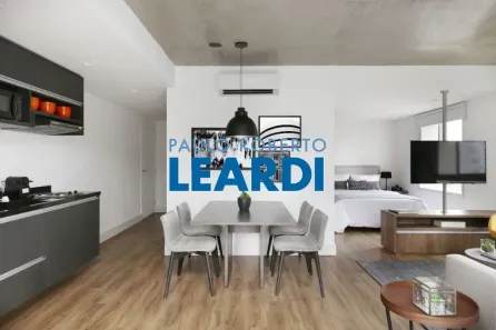 Apartamento com 1 Quarto para alugar, 64m² no Cidade Monções, São Paulo