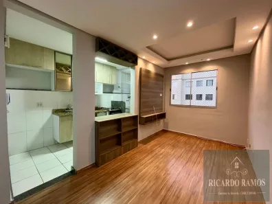 Apartamento com 2 Quartos para alugar, 52m² no Vila Santana, Mogi das Cruzes
