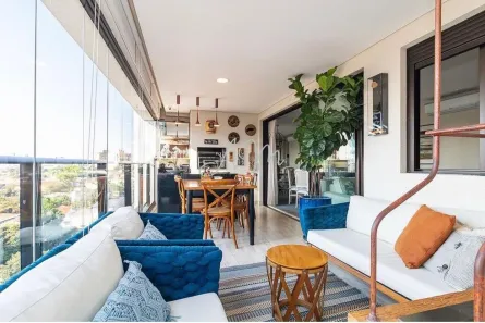 Apartamento com 2 Quartos para alugar, 102m² no Campo Belo, São Paulo
