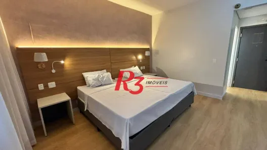 Apartamento com 1 Quarto à venda, 24m² no Gonzaga, Santos