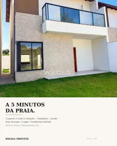 Casa com 3 Quartos à venda, 135m² no Manguinhos, Serra
