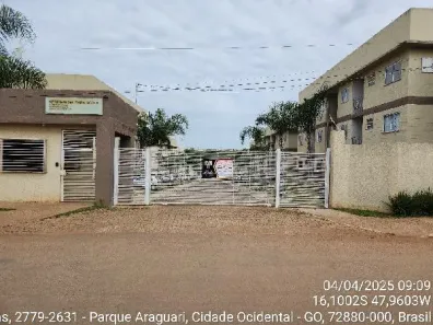 Apartamento com 2 Quartos à venda, 53m² no Mansões Recreio Mossoró, Cidade Ocidental