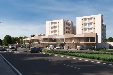 Apartamento com 2 Quartos à venda, 52m² no Espinheiros, Joinville