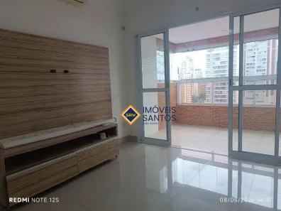 Apartamento com 1 Quarto para alugar, 52m² no Boqueirão, Santos