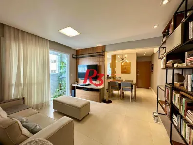 Apartamento com 2 Quartos à venda, 82m² no Gonzaga, Santos