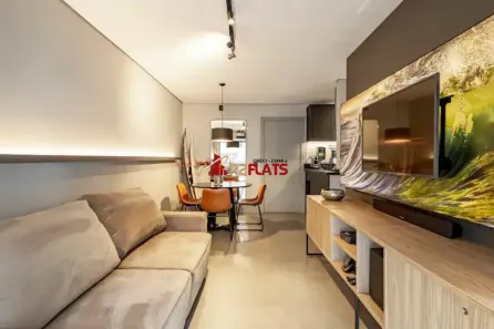 Flat com 1 Quarto para alugar, 44m² no Vila Nova Conceição, São Paulo