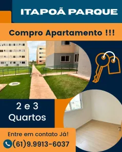 Apartamento com 2 Quartos à venda, 50m² no Itapoã Parque, Brasília