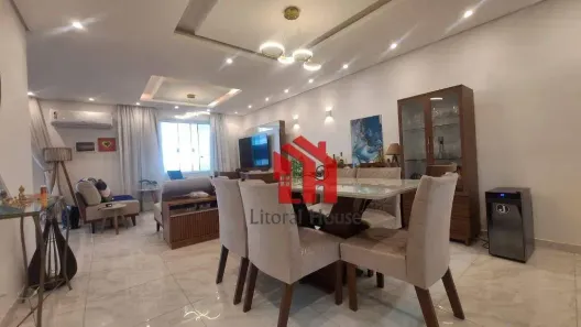 Apartamento com 3 Quartos à venda, 125m² no Boqueirão, Santos