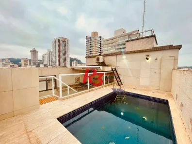 Cobertura com 3 Quartos à venda, 175m² no Pompéia, Santos