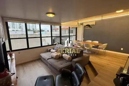 Apartamento com 3 Quartos à venda, 127m² no Campestre, Santo André