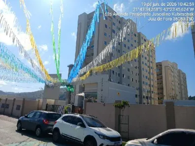 Apartamento com 2 Quartos à venda, 46m² no Industrial, Juiz de Fora