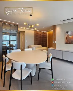 Apartamento com 3 Quartos para alugar, 99m² no Condomínio Royal Park, São José dos Campos