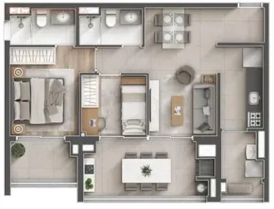 Apartamento com 2 Quartos à venda, 64m² no Mooca, São Paulo