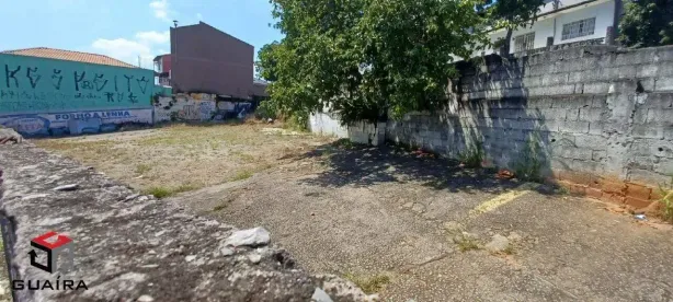 Lote/Terreno à venda, 531m² no Parque Oratório, Santo André