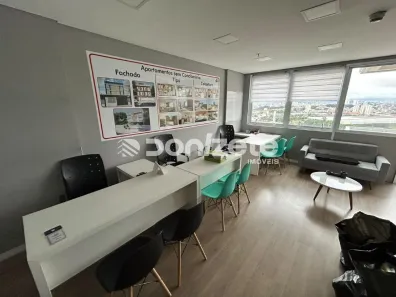 Sala Comercial para alugar, 34m² no Novo Homero Thon, Santo André