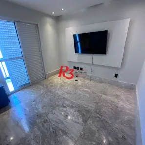 Cobertura com 3 Quartos para alugar, 134m² no Gonzaga, Santos