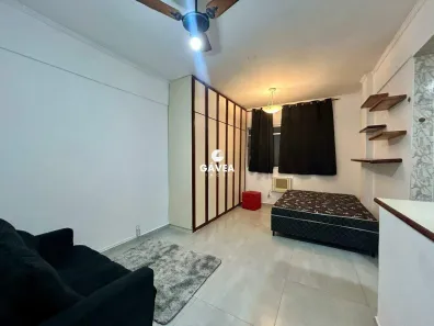 Apartamento com 1 Quarto para alugar, 35m² no Centro, São Vicente
