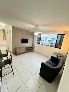 Apartamento com 1 Quarto para alugar, 42m² no Jatiúca, Maceió