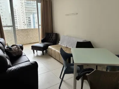 Apartamento com 2 Quartos para alugar, 80m² no Pitangueiras, Guarujá