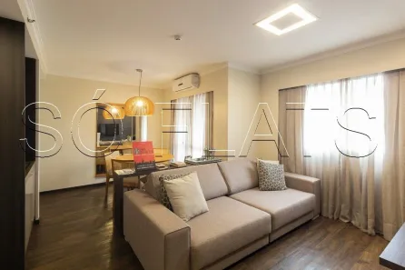 Flat com 1 Quarto à venda, 55m² no Jardim Europa, São Paulo