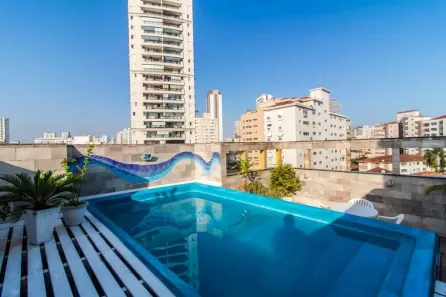 Cobertura com 3 Quartos à venda, 250m² no José Menino, Santos