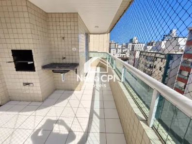 Apartamento com 2 Quartos para alugar, 86m² no Guilhermina, Praia Grande