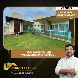 Casa de Condomínio com 3 Quartos à venda, 250m² no , Paripueira