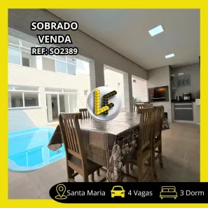 Sobrado com 3 Quartos à venda, 400m² no Olímpico, São Caetano do Sul