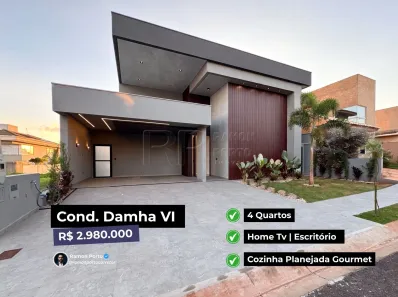 Casa de Condomínio com 4 Quartos à venda, 260m² no Parque Residencial Damha VI, São José do Rio Preto